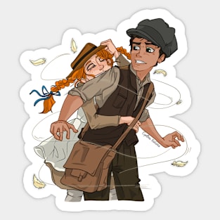 Fan art " Anne with an E " Sticker